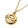 Dior Necklace CD Logo Round