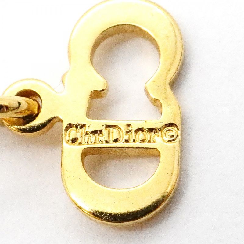 Dior Necklace CD Logo Round