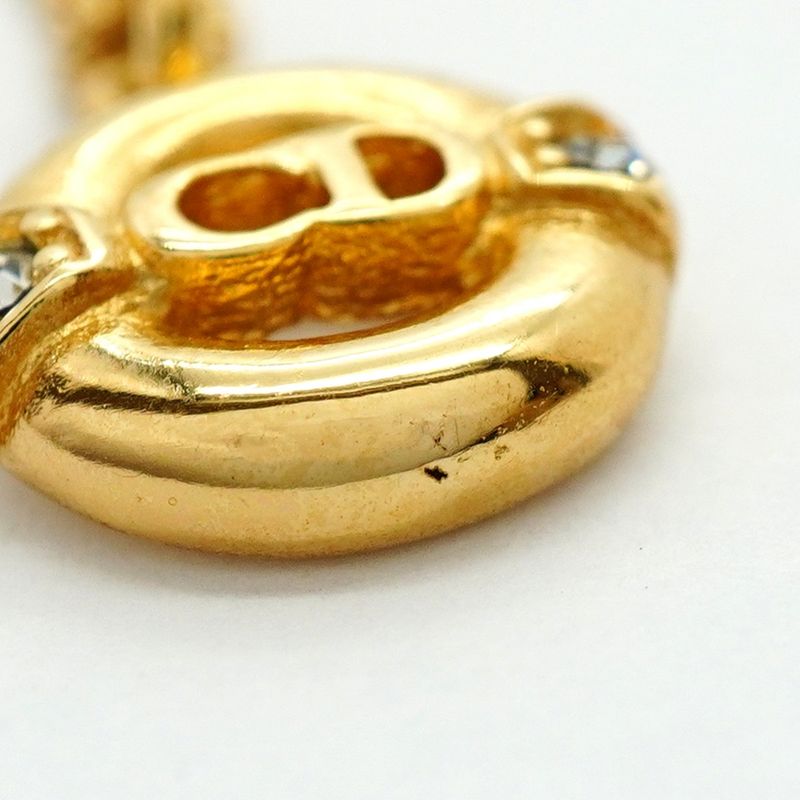 Dior Necklace CD Logo Round
