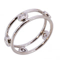 Tiffany & Co Ring Double Wire Platinum Diamond