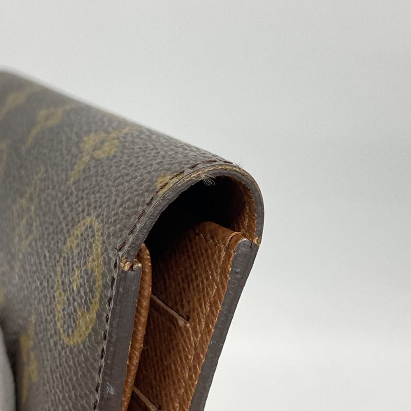 Louis Vuitton Trifold Wallet Monogram Porte Tresor