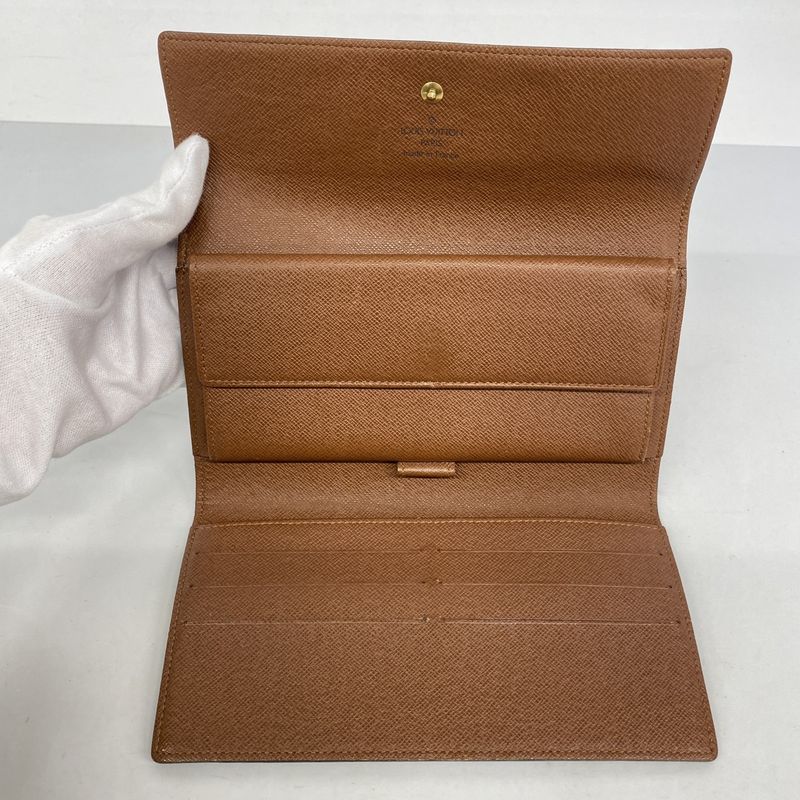 Louis Vuitton Trifold Wallet Monogram Porte Tresor