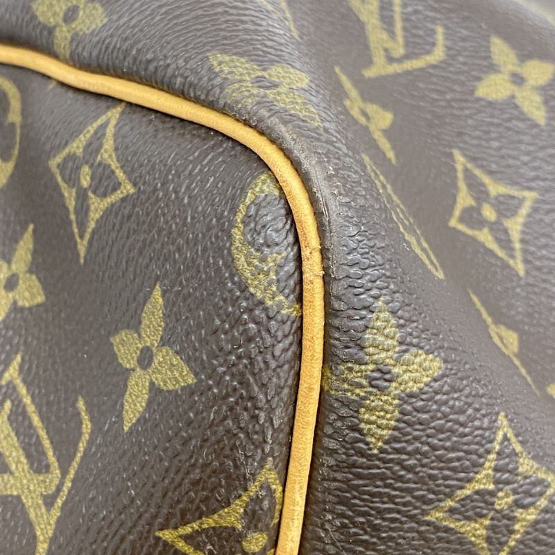 Louis Vuitton Boston Bag Monogram Keepall Bandouliere 60 Brown