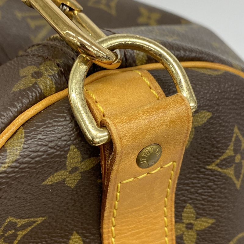 Louis Vuitton Boston Bag Monogram Keepall Bandouliere 60 Brown