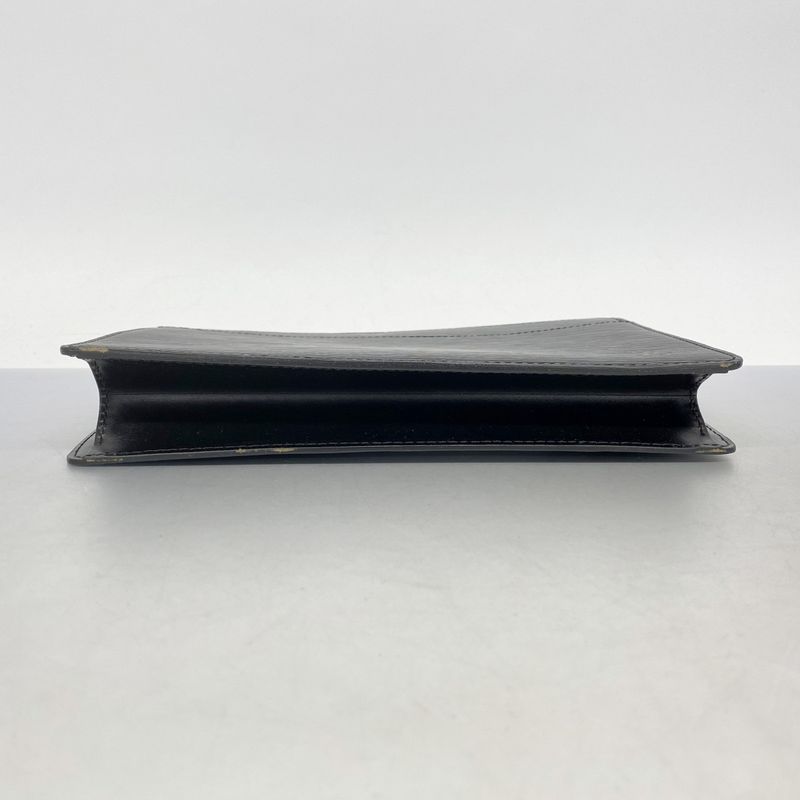 Louis Vuitton Clutch Epi Pochette Homme Noir Black