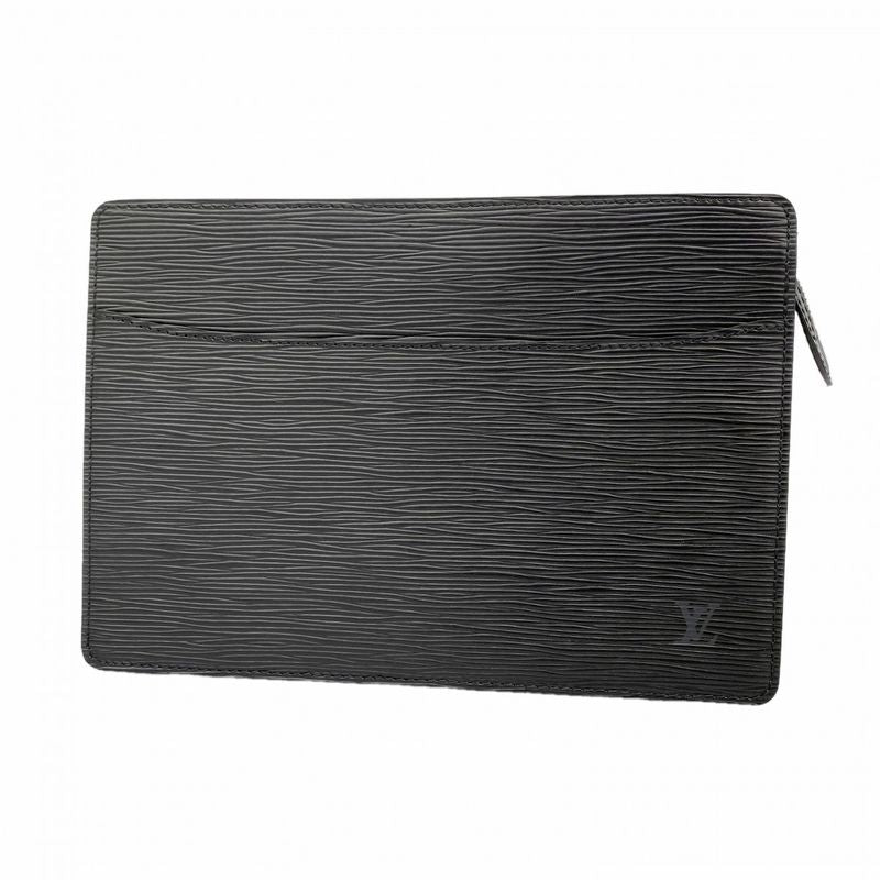 Louis Vuitton Clutch Epi Pochette Homme Noir Black