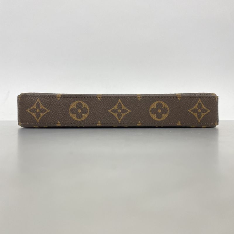 Louis Vuitton Shoulder Wallet Monogram Pochette Felicie Fuchsia Pink