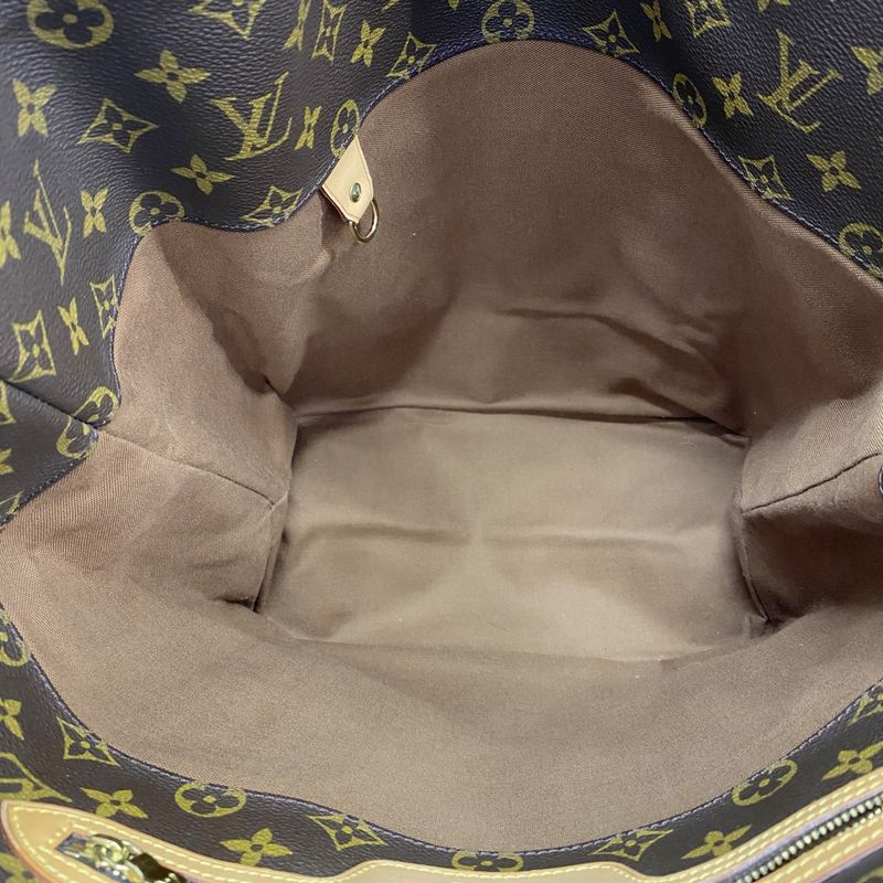Louis Vuitton Tote Monogram Sac Shopping Brown