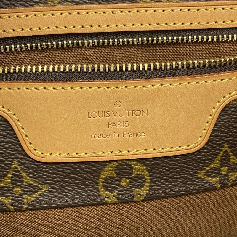 Louis Vuitton Tote Monogram Sac Shopping Brown