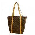 Louis Vuitton Tote Monogram Sac Shopping Brown