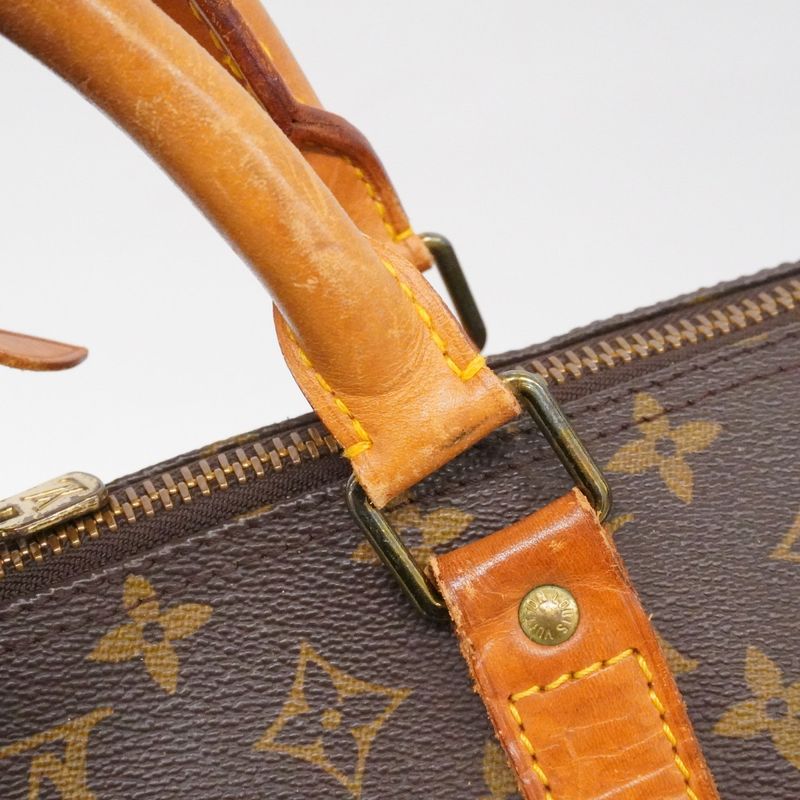 Louis Vuitton Boston Bag Monogram Keepall 60 Brown