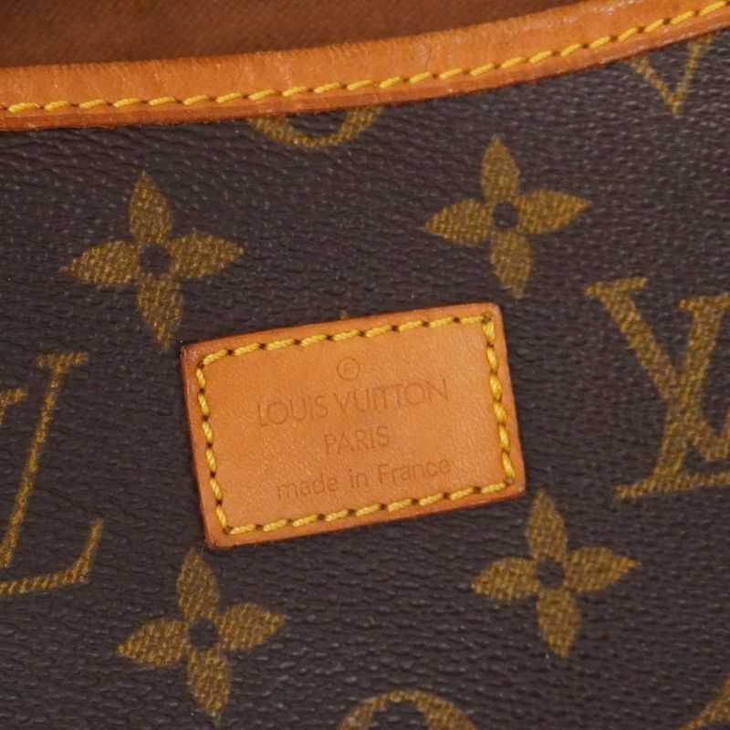 Louis Vuitton Shoulder Bag Monogram Saumur 35 Brown