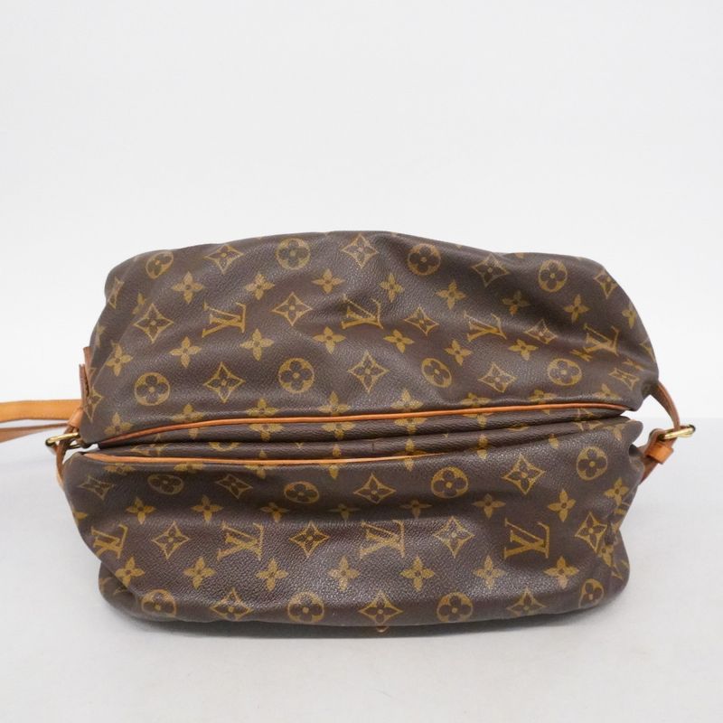 Louis Vuitton Shoulder Bag Monogram Saumur 35 Brown