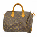 Louis Vuitton Handbag Monogram Speedy 30 Brown