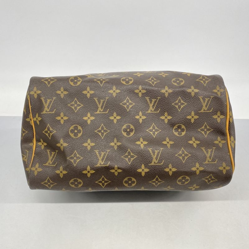 Louis Vuitton Handbag Monogram Speedy 30 Brown