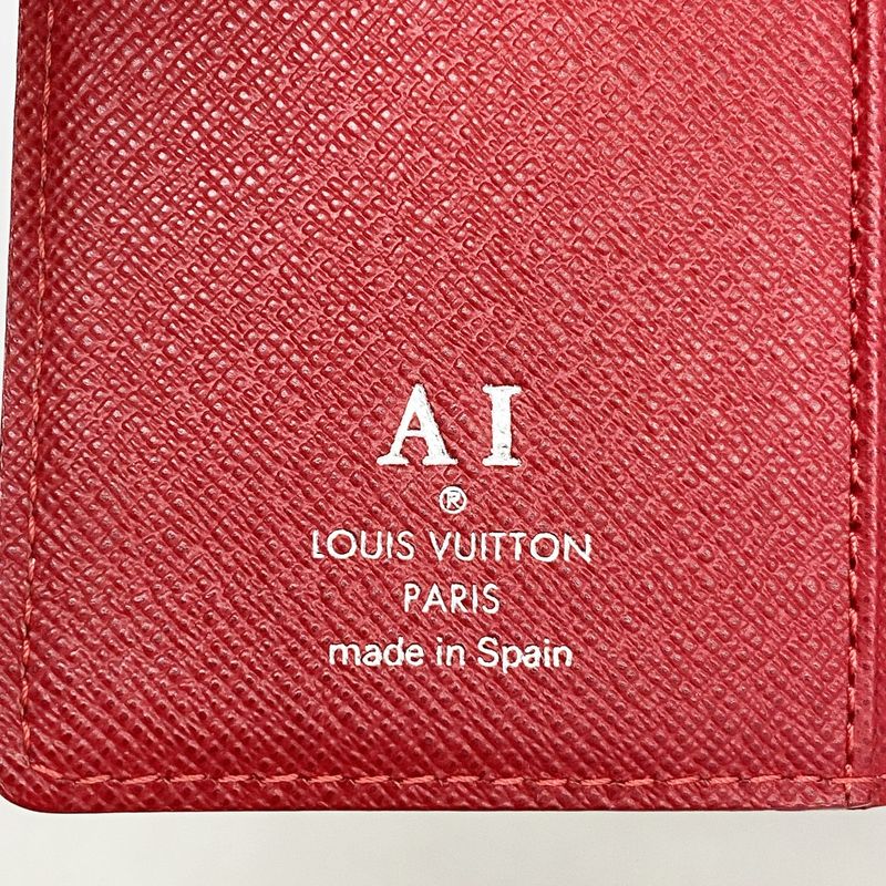 Louis Vuitton Notebook Cover Epi Agenda PM Rouge