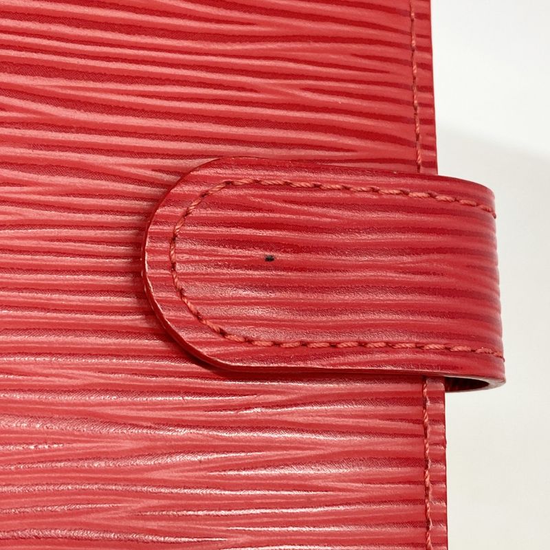 Louis Vuitton Notebook Cover Epi Agenda PM Rouge