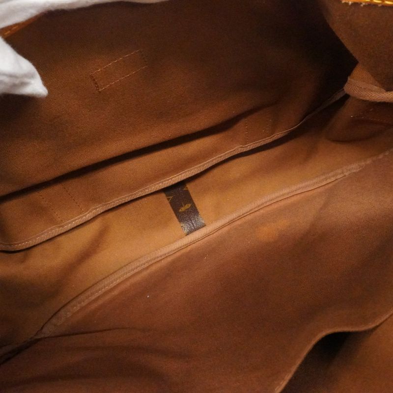 Louis Vuitton Shoulder Bag Monogram Saumur 43 Brown