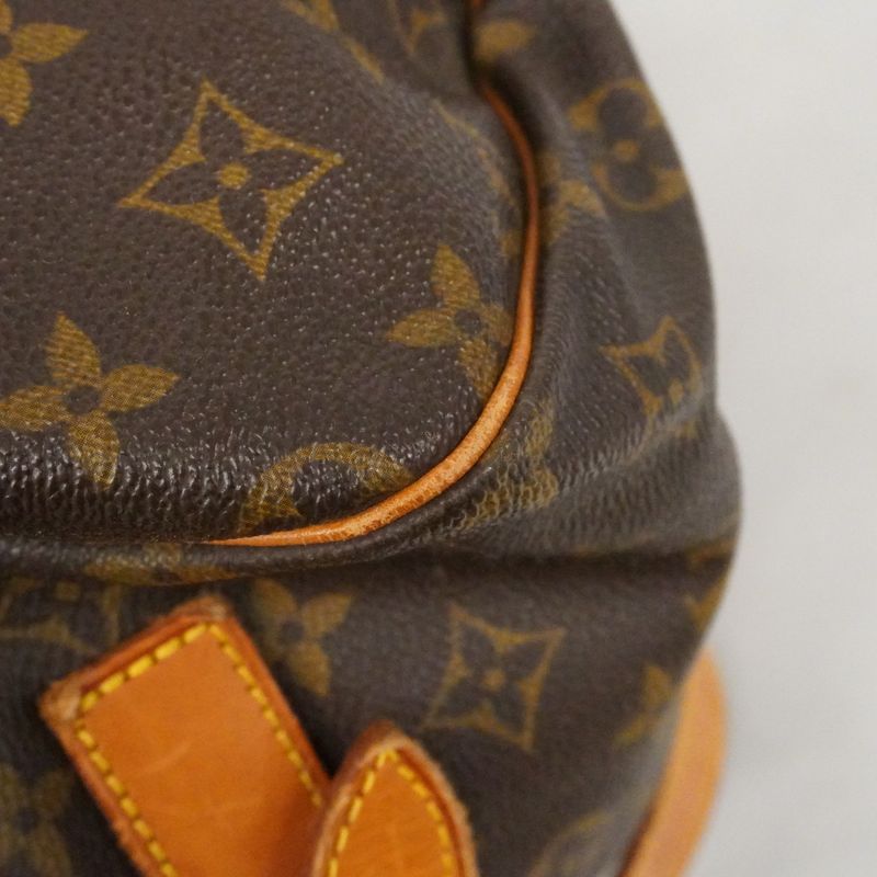 Louis Vuitton Shoulder Bag Monogram Saumur 43 Brown