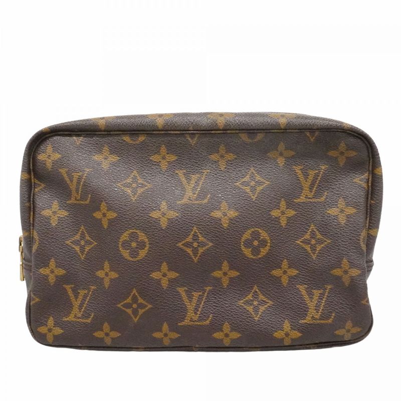 Louis Vuitton Pouch Monogram Trousse Toilette 23 Brown