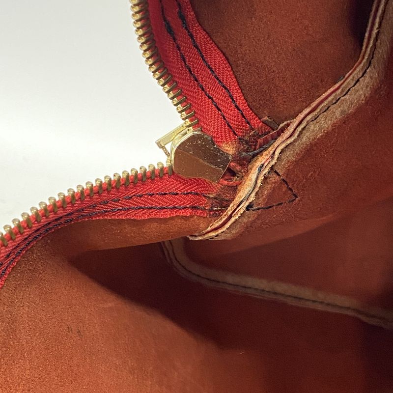 Louis Vuitton Boston Bag Epi Keepall 55 Castilian Red