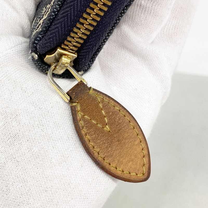 Louis Vuitton Wallet Monogram Jacquard Zippy Blue