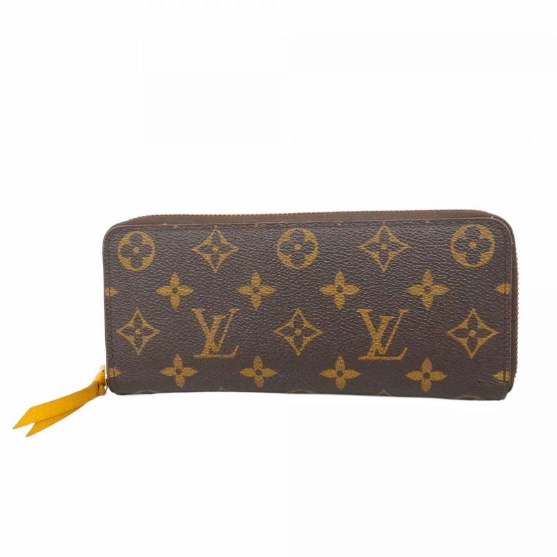 Louis Vuitton Wallet Monogram Portefeuille Clemence Mimosa