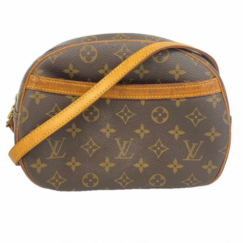 Louis Vuitton Shoulder Bag Monogram Blois Brown