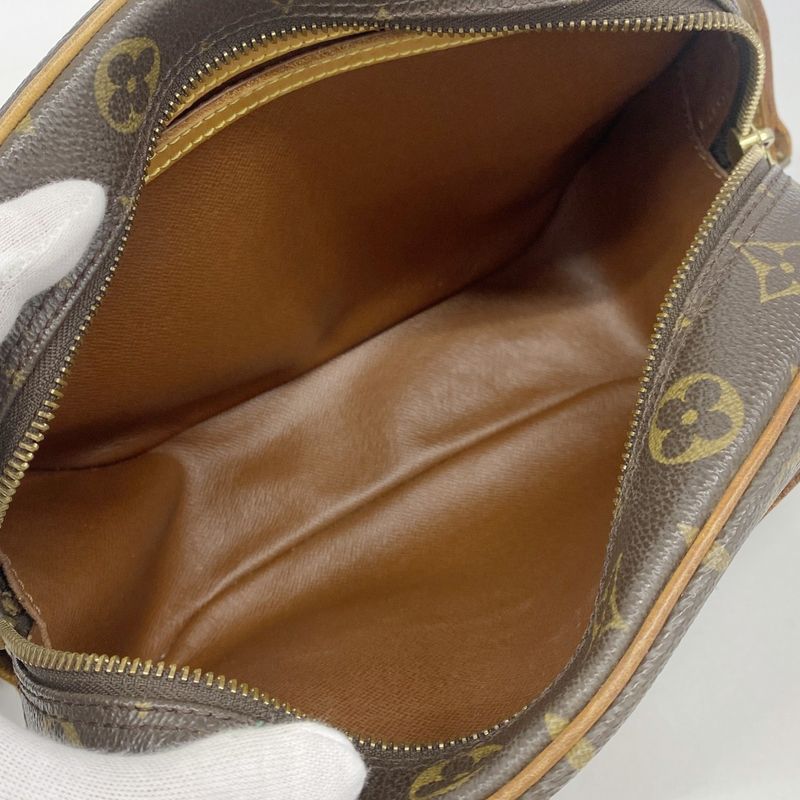Louis Vuitton Shoulder Bag Monogram Blois Brown