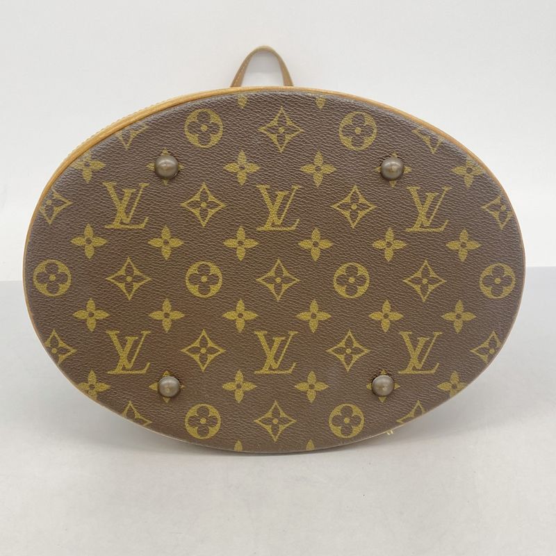 Louis Vuitton Tote Monogram Bucket GM Brown