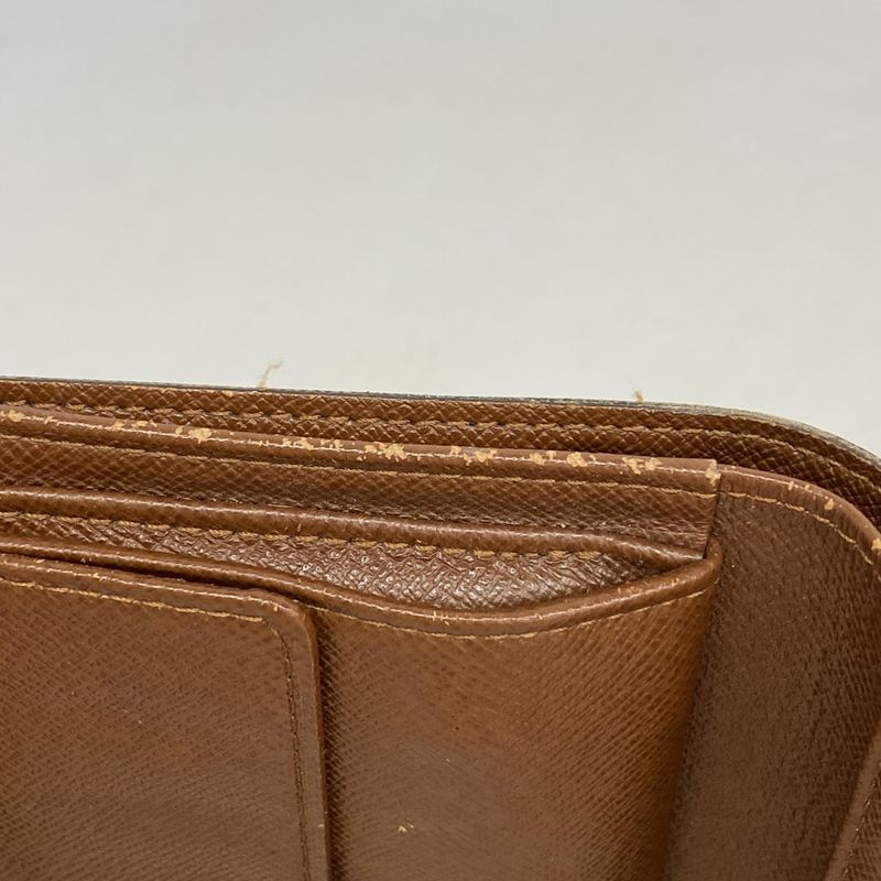Louis Vuitton Trifold Wallet Monogram Porte Tresor Rue Tuy Papier Handbag