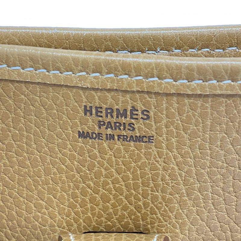 Hermes Shoulder Bag Evelyne Natural Gold