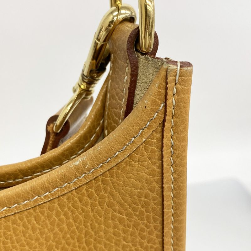 Hermes Shoulder Bag Evelyne Natural Gold