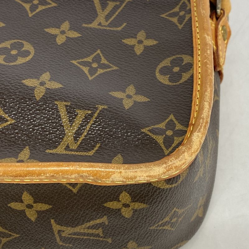 Louis Vuitton Shoulder Bag Monogram Sologne Brown