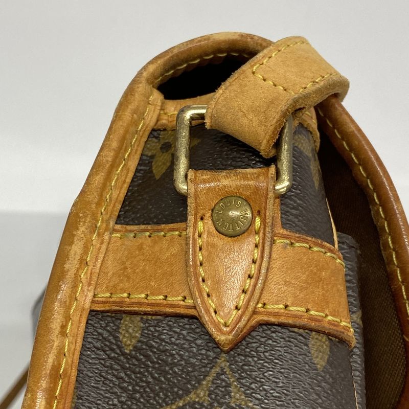 Louis Vuitton Shoulder Bag Monogram Sologne Brown