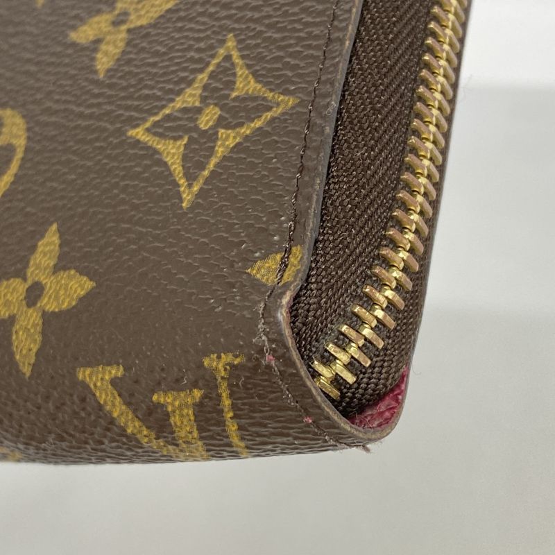 Louis Vuitton Wallet Monogram Zippy Fuchsia Pink