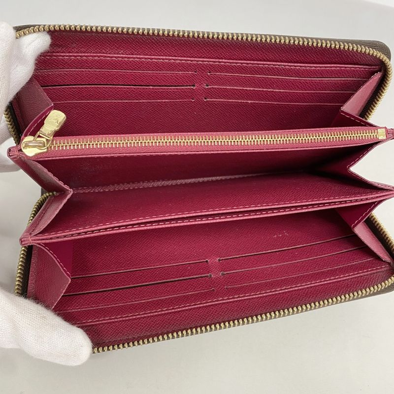 Louis Vuitton Wallet Monogram Zippy Fuchsia Pink
