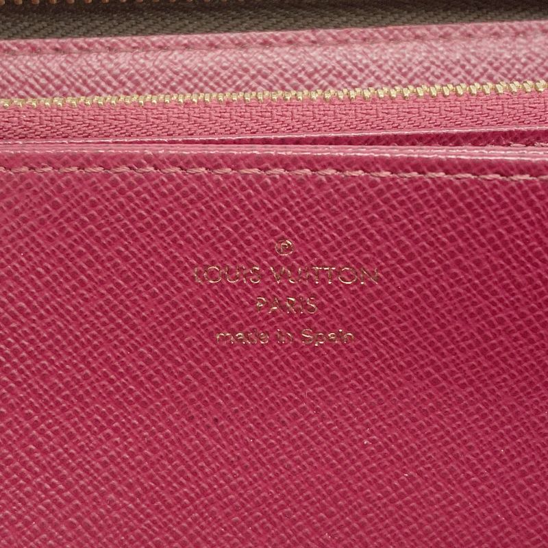 Louis Vuitton Wallet Monogram Zippy Fuchsia Pink