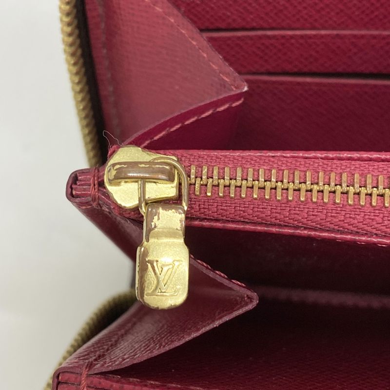 Louis Vuitton Wallet Monogram Zippy Fuchsia Pink