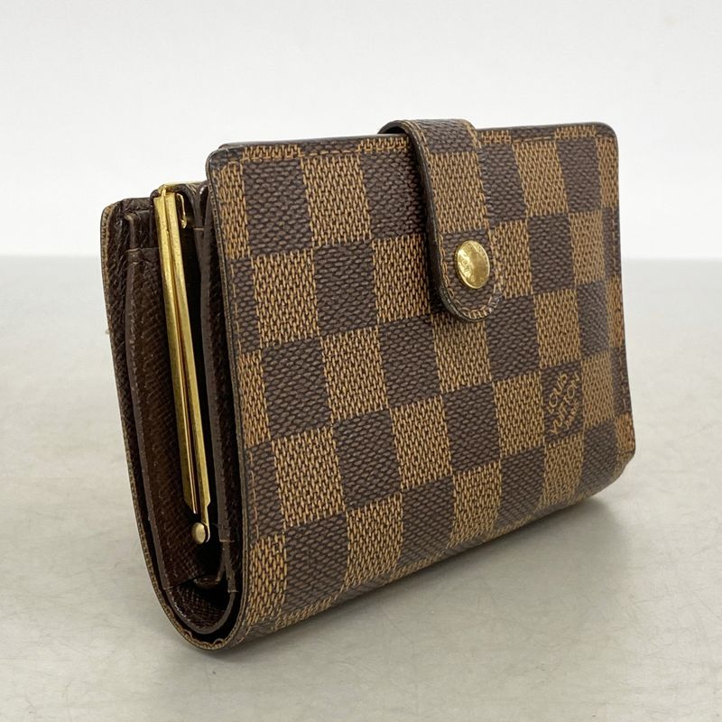 Louis Vuitton Wallet Damier Porte Monnaie Viennois Ebene Evene