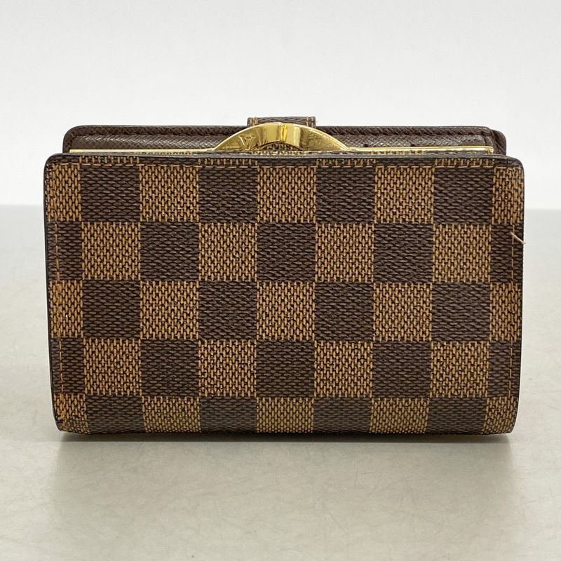 Louis Vuitton Wallet Damier Porte Monnaie Viennois Ebene Evene