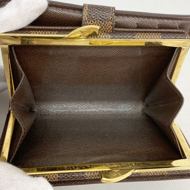 Louis Vuitton Wallet Damier Porte Monnaie Viennois Ebene Evene