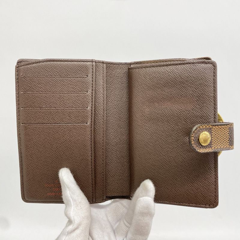 Louis Vuitton Wallet Damier Porte Monnaie Viennois Ebene Evene