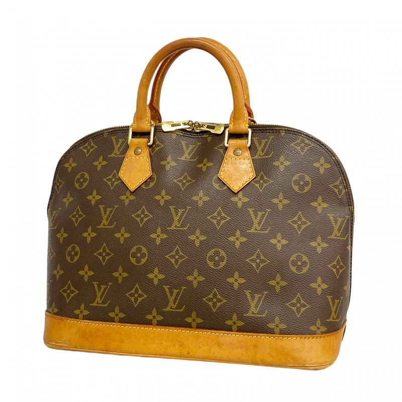 Louis Vuitton Handbag Monogram Alma Brown