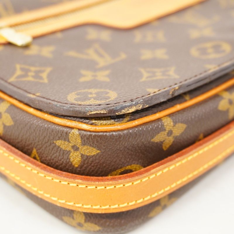 Louis Vuitton Shoulder Bag Monogram Saint Germain 28 Brown