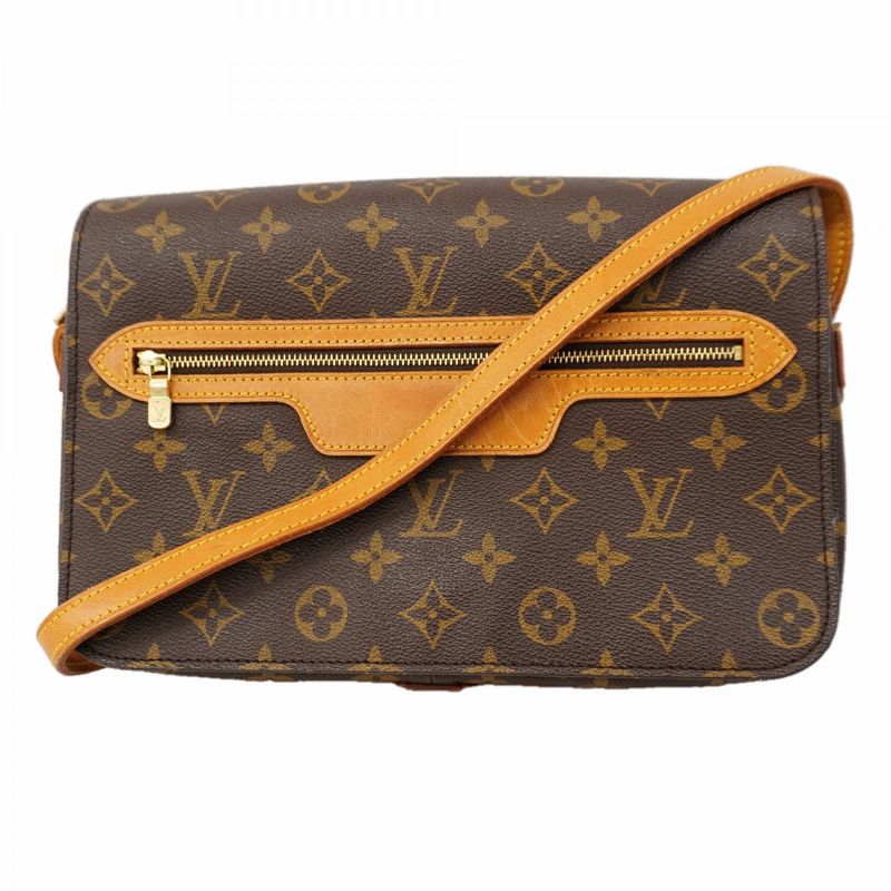 Louis Vuitton Shoulder Bag Monogram Saint Germain 28 Brown