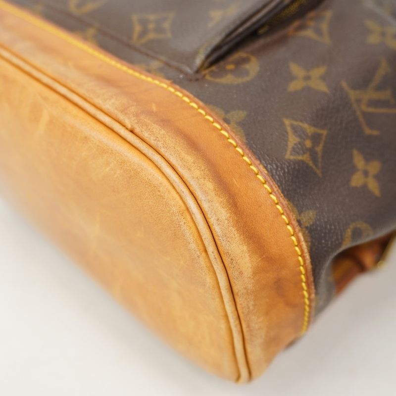 Louis Vuitton Backpack Monogram Montsouris MM Brown