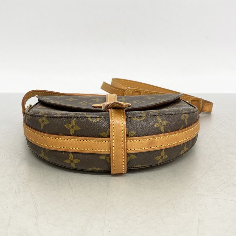 Louis Vuitton Shoulder Bag Monogram Cite MM Brown T-Shirt