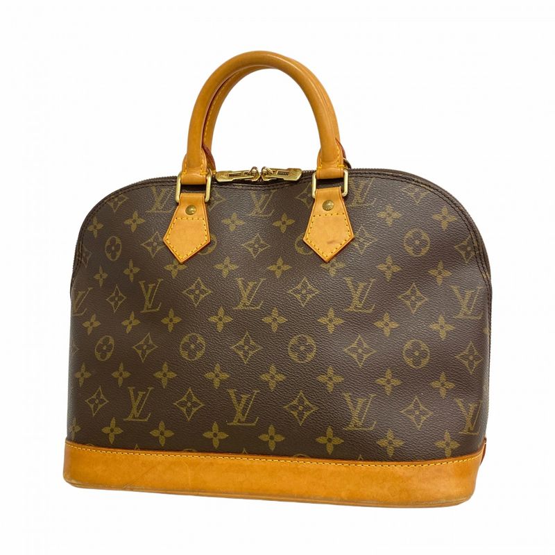 Louis Vuitton Handbag Monogram Alma Brown
