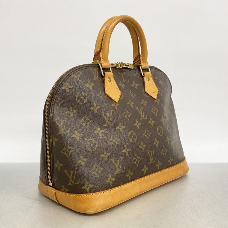 Louis Vuitton Handbag Monogram Alma Brown